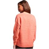 Superdry - Oversized V-halstrui - Wolmengsel - Zwart