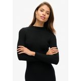 Superdry Backless Bodycon Midi-jurk Met Lange Mouwen