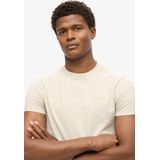 Oat Cream - T-shirt - Slim Fit - Korte Mouwen - Ronde Hals