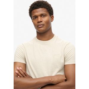 Oat Cream - T-shirt - Slim Fit - Korte Mouwen - Ronde Hals