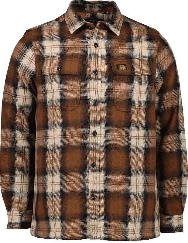 Superdry - Wool Miller - Tussenjas - Geruit - Wolmix - Borgvoering