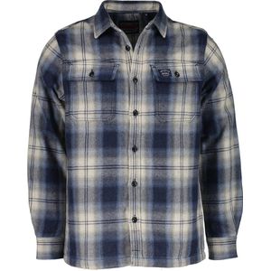 Superdry - M4010720A - Overhemd - Zwart - Polyester - Lange Mouwen