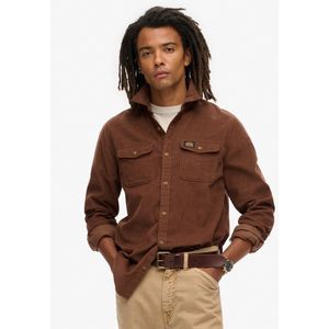 Superdry - Trailsman Cord Overhemd - Groen - Katoen