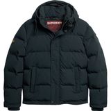 Superdry - M5011743A - Gewatteerd Jack - Bruin - Polyester - Lange Mouwen