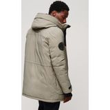 Parka - Gewatteerd - Zwart - Polyester - Verstelbare Manchetten