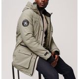 Parka - Gewatteerd - Zwart - Polyester - Verstelbare Manchetten