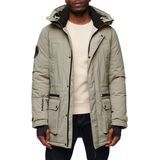 Parka - Gewatteerd - Zwart - Polyester - Verstelbare Manchetten