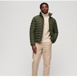 Superdry - M5011757A - Gewatteerde Jas - Groen - Gerecycled Polyester