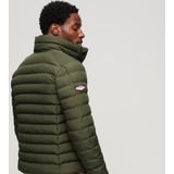 Superdry - M5011757A - Gewatteerde Jas - Groen - Gerecycled Polyester