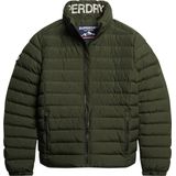 Superdry - M5011757A - Gewatteerde Jas - Groen - Gerecycled Polyester