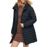 Superdry - SUPER FUJI JACKET - Donsjas - Zwart