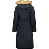 Superdry - Fuji Hooded Longline Puffer Coat - Gewatteerde Doudoune