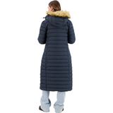 Superdry - Fuji Hooded Longline Puffer Coat - Gewatteerde Doudoune