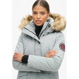 Superdry - Everest Faux Fur Parka - Abyss Khaki - Damesbovenkleding