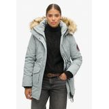 Superdry - Everest Faux Fur Parka - Abyss Khaki - Damesbovenkleding