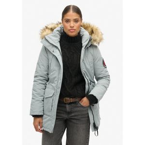 Superdry - Everest Faux Fur Parka - Abyss Khaki - Damesbovenkleding