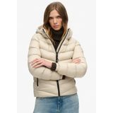 Superdry - Classic Fuji - Gewatteerde Jas - Zwart - Synthetische Isolatie