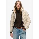 Superdry - Classic Fuji - Gewatteerde Jas - Zwart - Synthetische Isolatie