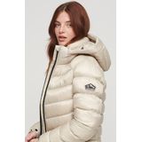 Superdry - Classic Fuji - Gewatteerde Jas - Zwart - Synthetische Isolatie
