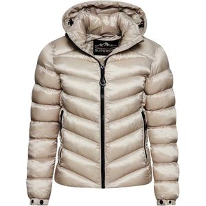 Superdry - Classic Fuji - Gewatteerde Jas - Zwart - Synthetische Isolatie