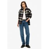 Superdry - Shirt - Wit - Lange Mouw - Losse Pasvorm