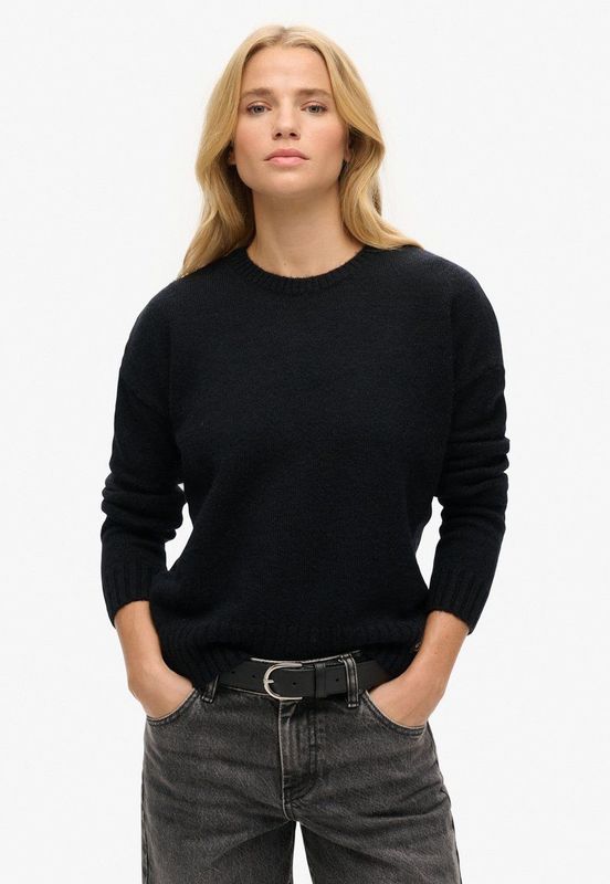 Superdry - W6110500A - Pullover - Beige - Polyester - Lange Mouwen