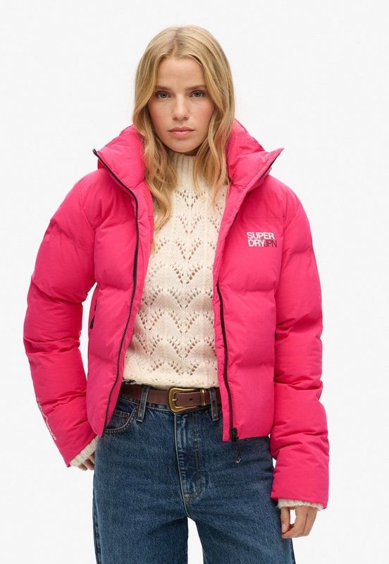Superdry - Wijdvallende Pufferjas - Dames - Gewatteerde Jassen
