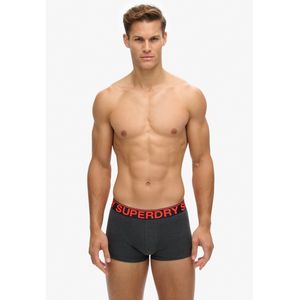 Superdry - Trunk - Boxershorts - Zwart - 3 Eenheden, 95% Katoen, 5% Elastaan