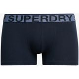 Superdry - Trunk - Boxershorts - Zwart - 3 Eenheden, 95% Katoen, 5% Elastaan