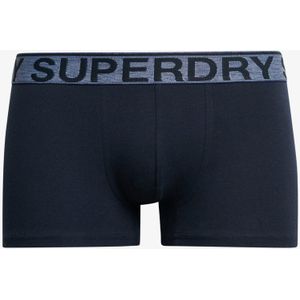 Superdry - Trunk - Boxershorts - Zwart - 3 Eenheden, 95% Katoen, 5% Elastaan