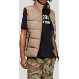 Superdry - Sport Puffer Bodywarmer - Zwart - 100% Polyester