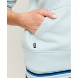 Superdry Essential Logo Hoodie Dames Trui - Winter Sky Blue