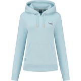 Superdry Essential Logo Hoodie Dames Trui - Winter Sky Blue