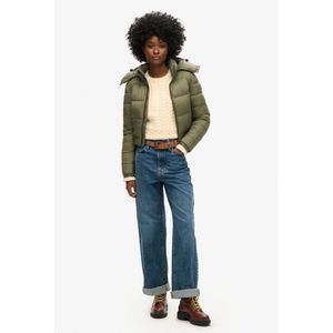 Superdry - Crop Fuji - Doudoune - Zwart