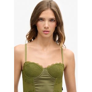 Superdry - Lace Satin - Corset Top - Zonder Mouwen