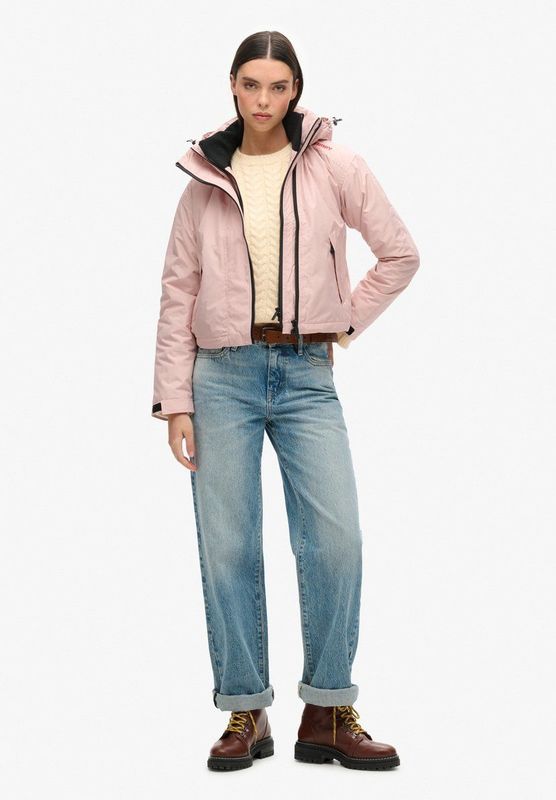 Superdry - Code Windcheater - Jas - Zwart - Wind- en Waterdicht