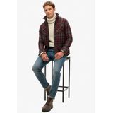 Superdry - M4010675A - Overhemd - Rood - Wolmix - Lange Mouwen
