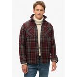 Superdry - M4010675A - Overhemd - Rood - Wolmix - Lange Mouwen