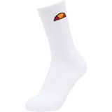 ellesse - Sportsokken - Wit - Set van 6 Paar - Geribde Boord