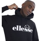 Sportief - Pullover - Zwart - Katoen/Polyester - Met Capuchon