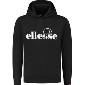 Sportief - Pullover - Zwart - Katoen/Polyester - Met Capuchon