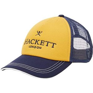 Hackett London Boy's Kids WNTR Truck Cap, Navy/Gold, One Size