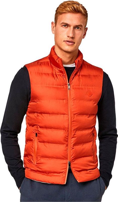 Hackett Hm402895 Bodywarmer - Oranje - Lichtgewicht - M