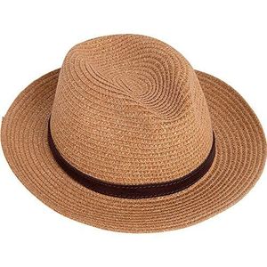 Hackett London Trilby Fedora suède herenband, canelle, S, Canelle