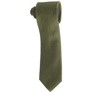 Hackett London Linnen Pow stropdas voor heren, Groen, One Size