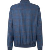 Hackett - Sr Check Jasje - Blauw - Wol/Zijde/Linnen