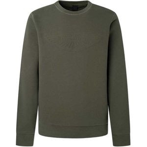 Hackett - HM581154 - Sweatshirt - Groen - Casual - Katoen - Lange Mouwen