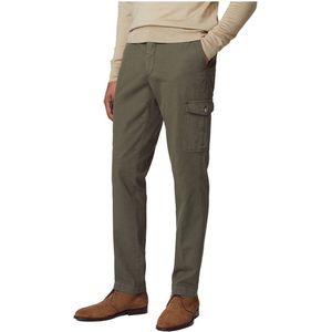 Hackett London Heren Cargo TEXSTRETCH broek, bruin (Khaki), 40W/32L, Bruin (Kaki), 40W / 32L