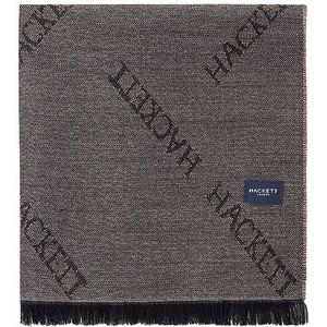 Hackett London Tonal Tossed Hackett sjaal voor heren, Bruin (Taupe), One Size