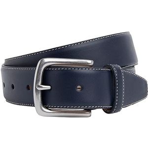 Hackett London Ecru Stich riem voor heren, Navy Blauw